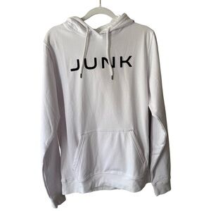 New Junk White Black Sweatshirt Hoodie Classic Style Men’s Unisex XS Streetwear